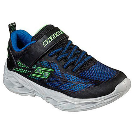 Skechers S-Lights Vortex Flash Black Blue Lime