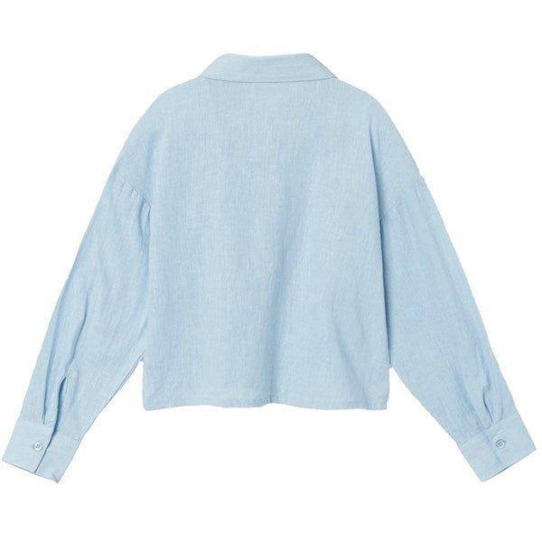 Name it Chambray Blue Falinnen Skjorte 3