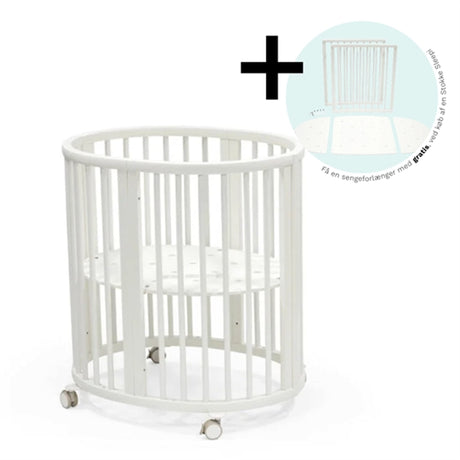 Stokke® Sleepi™ Mini V3 inkl. madras + GRATIS forlængersæt
