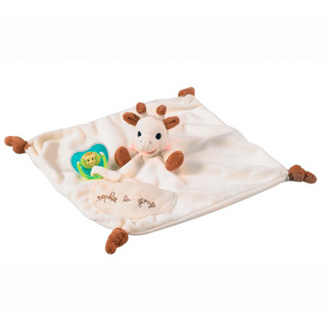 Sophie la Girafe Comforter w. Soother Holder 2