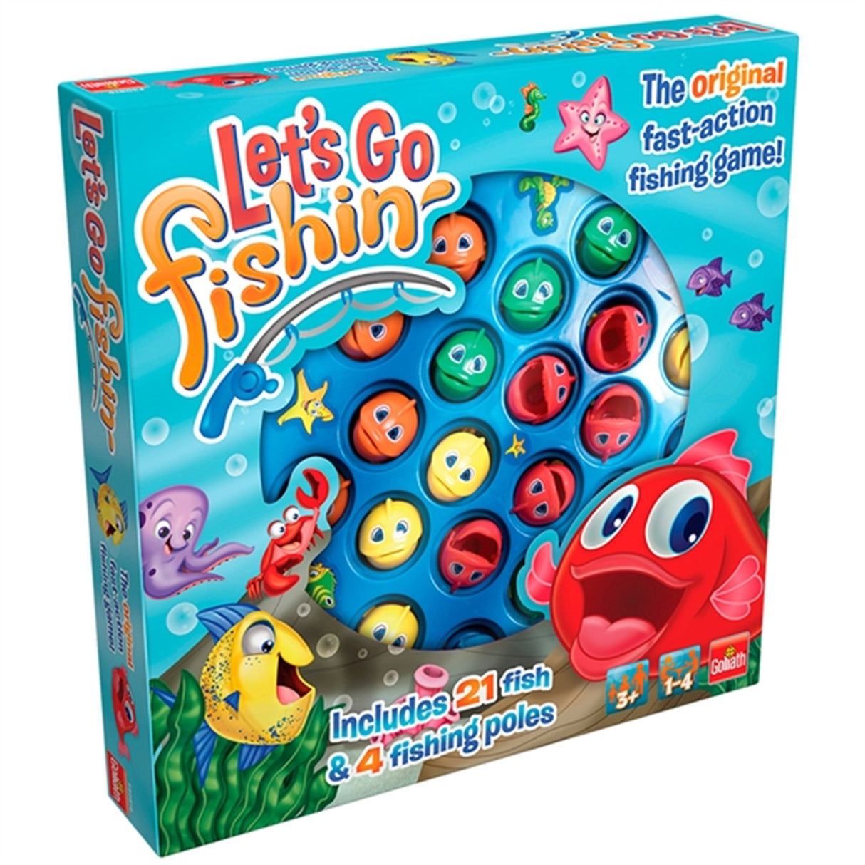 Goliath Games Let's Go Fishing Original - Fiskespillet