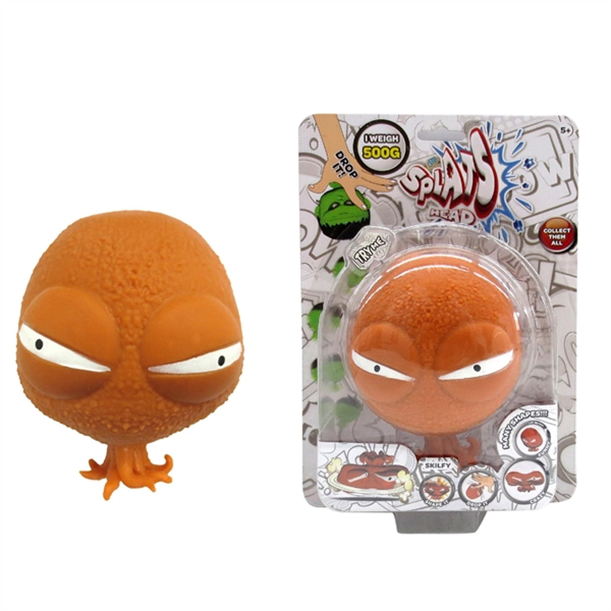 Splats Head Orange Splats 11 cm