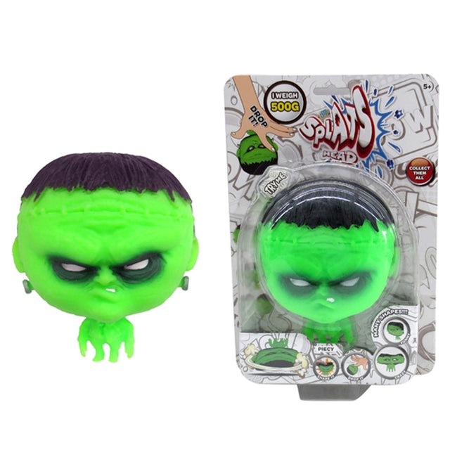 Splats Head Green Splats 11 cm