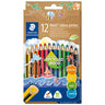 Staedtler Farveblyant Noris Upcycled Wood Jumbo