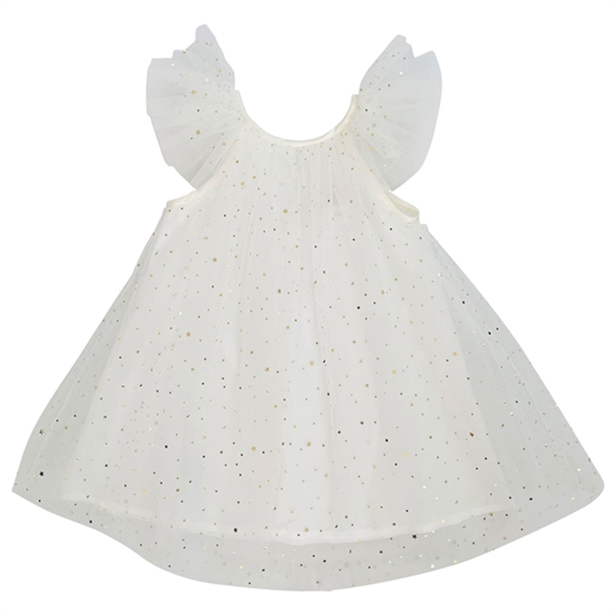 Dolly by Le Petit Tom Stars & Moons Fairy Tulle Kjole Off White