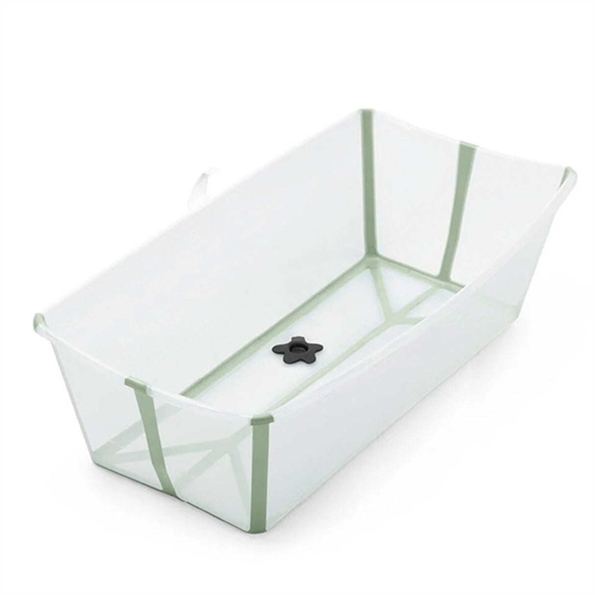 Stokke® Flexi Bath® X-Large Transparent Green INKL. BABYINDSATS