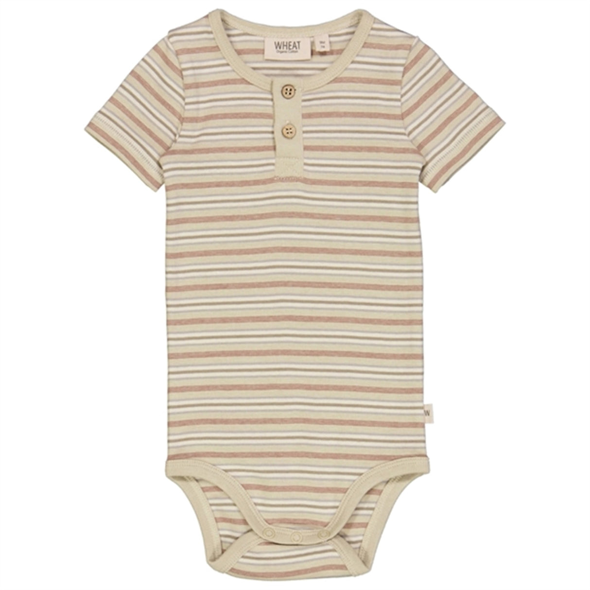 Wheat Dusty Stripe Placket Body