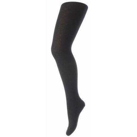 MP 327 Wool/Cotton Plain Tights Black 08