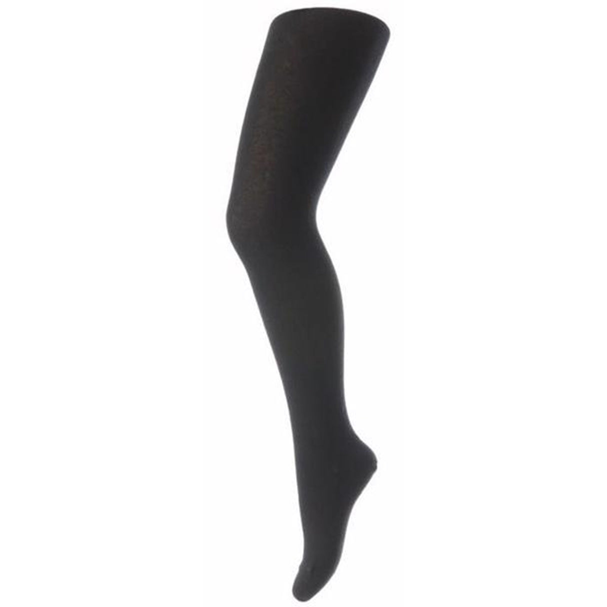 MP 326 Cotton Plain Tights 08 Black