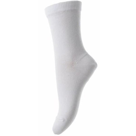 MP 700 Cotton Plain Socks 01 White