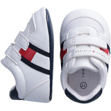 Tommy Hilfiger Flag Velcro Sko White/Blue 3