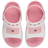 Tommy Hilfiger Comfy Sandal White/Pink 4