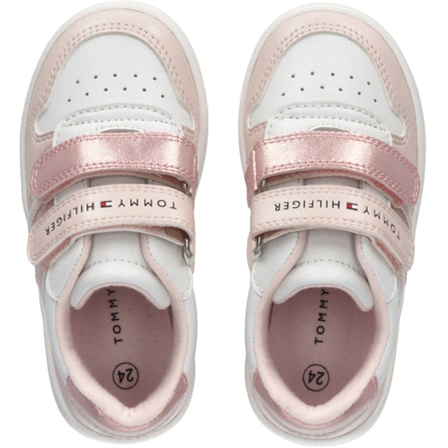 Tommy Hilfiger Low Cut Velcro Sneakers Pink/White