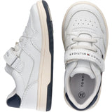 Tommy Hilfiger Stripes Low Cut Lace-Up/Velcro Sneakers White