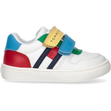 Tommy Hilfiger Flag Low Cut Velcro Sneaker Multicolor