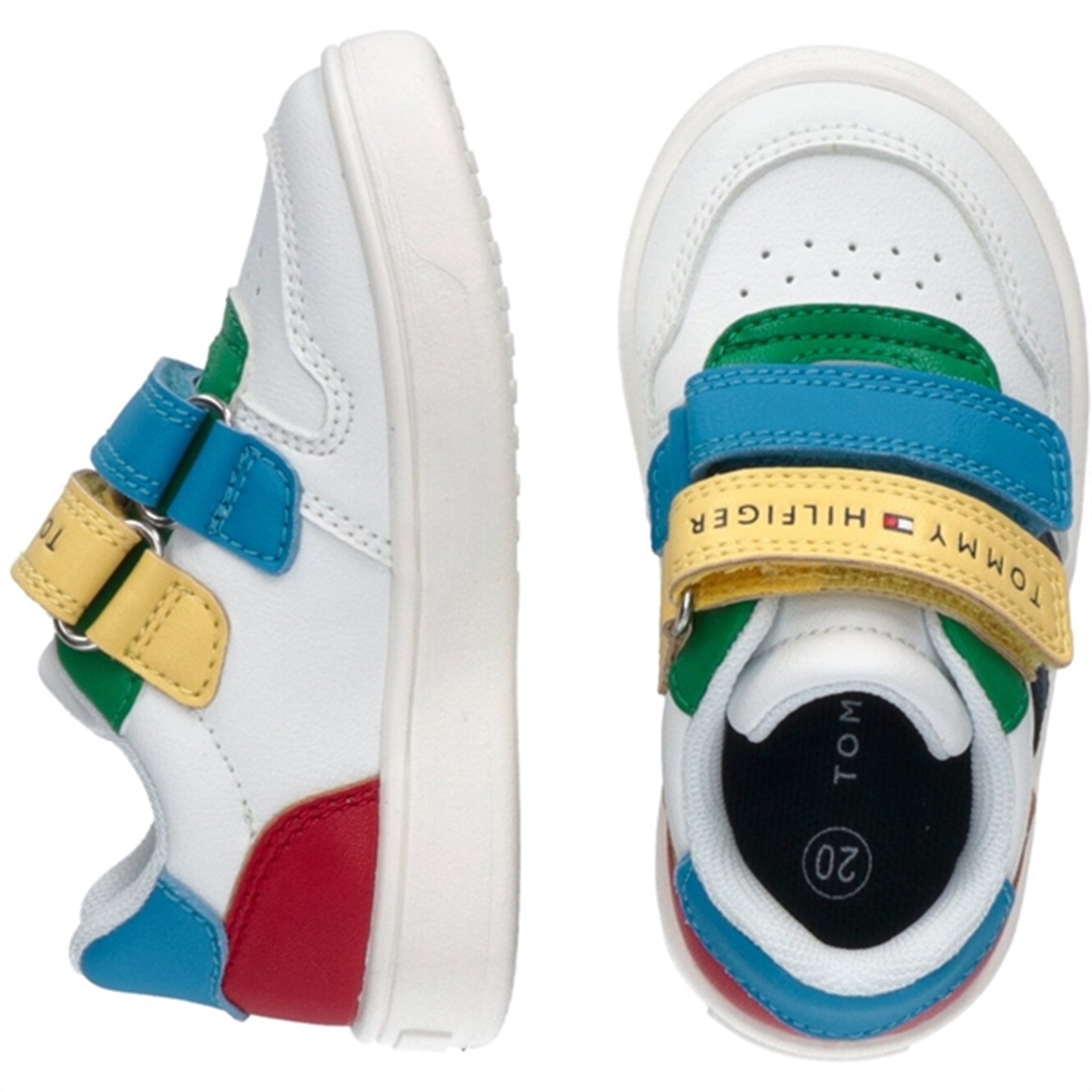 Tommy Hilfiger Flag Low Cut Velcro Sneaker Multicolor 4