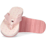 Tommy Hilfiger Flag Flip Flop Pink