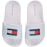 Tommy Hilfiger Flag Pool Slide White 4