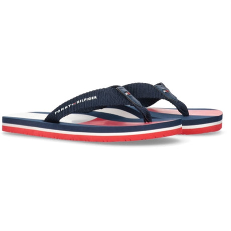 Tommy Hilfiger Flag Flip Flop Blue 2