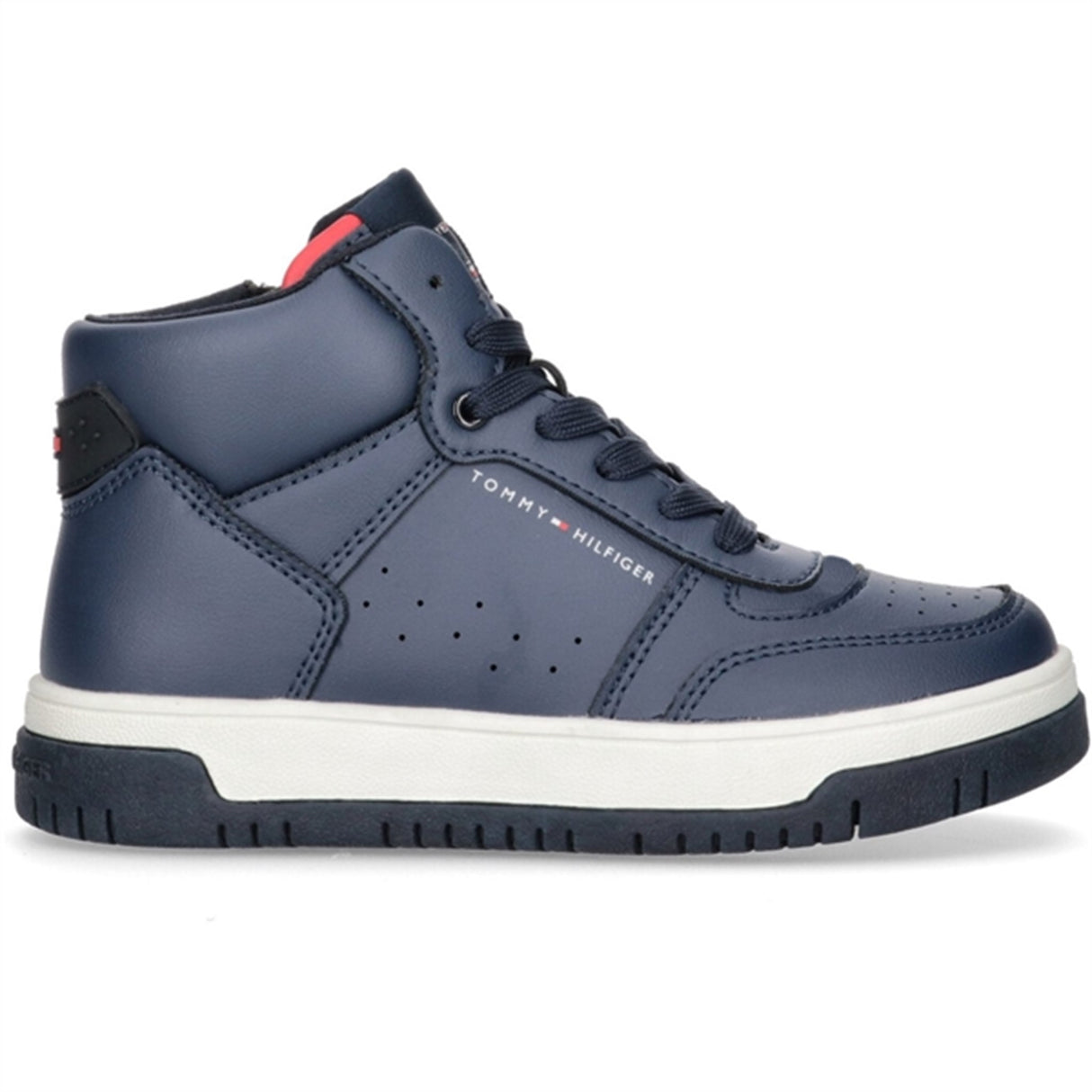 Tommy Hilfiger High Top Lace-Up Sneaker Blue