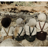 Silly Silas Teddy Warmy Footless Tights Acorn Brown