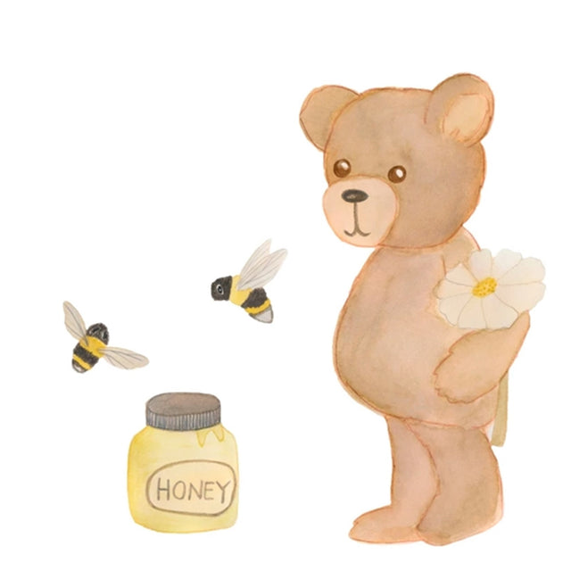 That's Mine Multi Wall Stickers Honey Bear