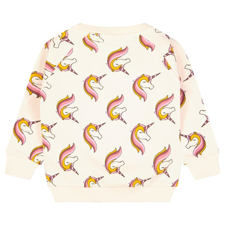 THE NEW Siblings White Swan Hanni Sweatshirt 2