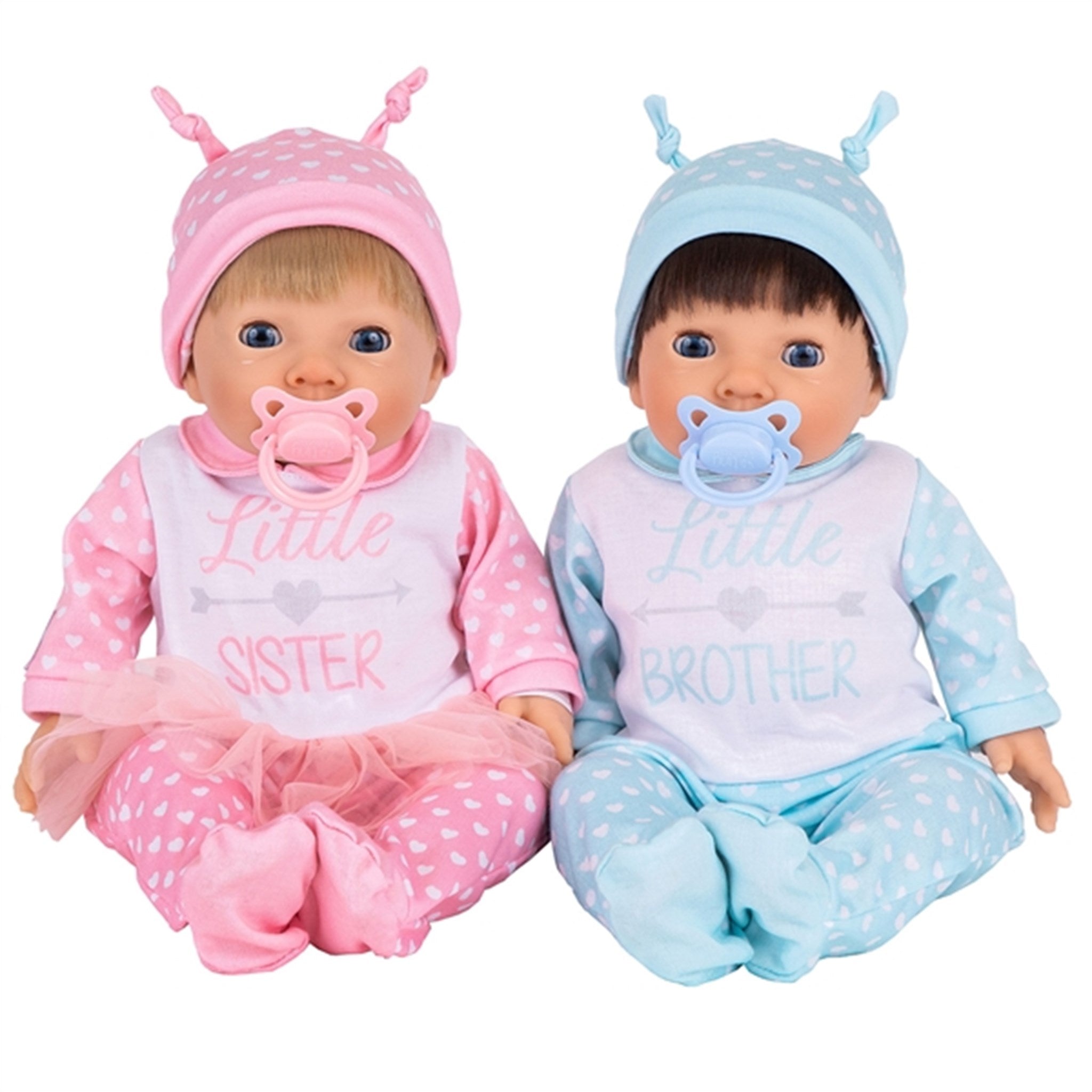 Tiny Treasures Tvillinger - Lillebror og Lillesøster Outfit 4
