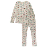 The New White Swan Bell Aop Holiday Pyjamas