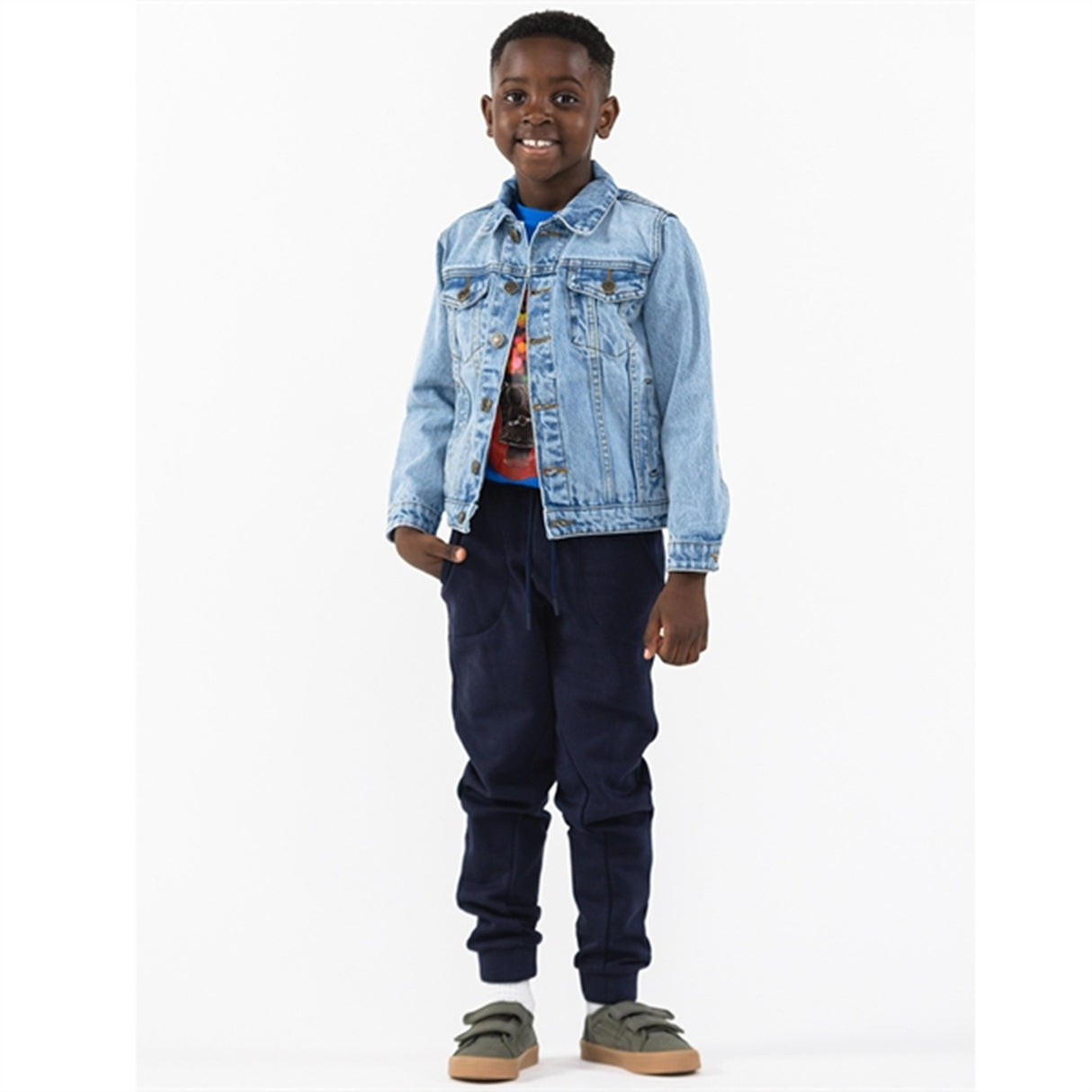 THE NEW Blue Denim Flow Denim Jakke 2