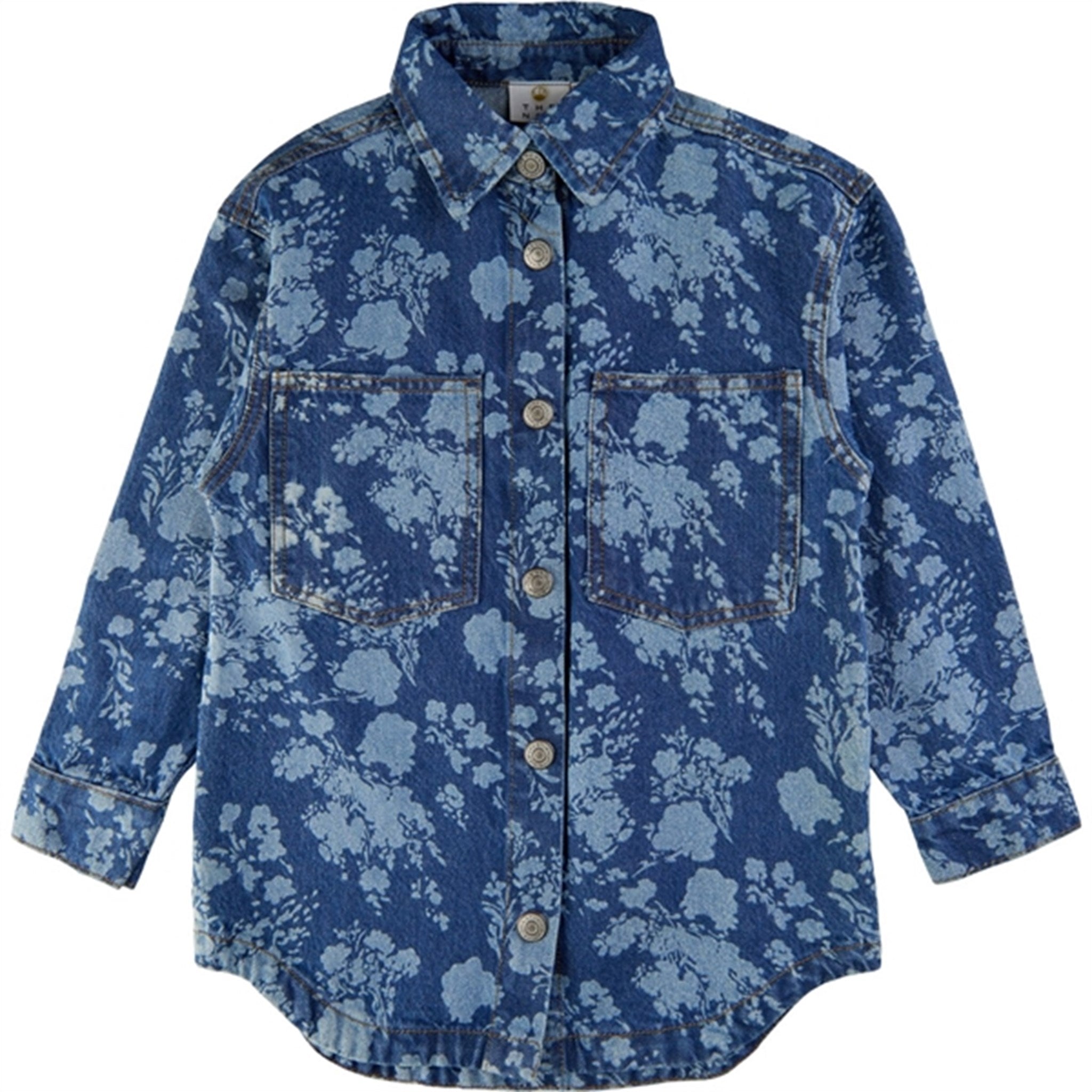 THE NEW Blue Denim Florana Denim Skjorte