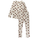 The New White Swan Ginger Aop Holiday Pyjamas Voksen