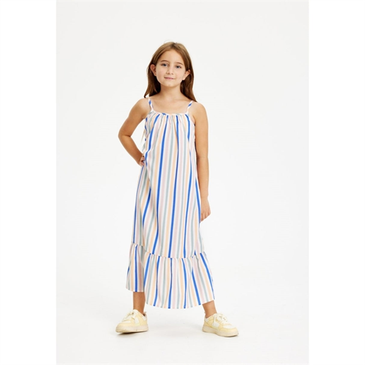 THE NEW Multi Stripe Goa Maxi Kjole 2