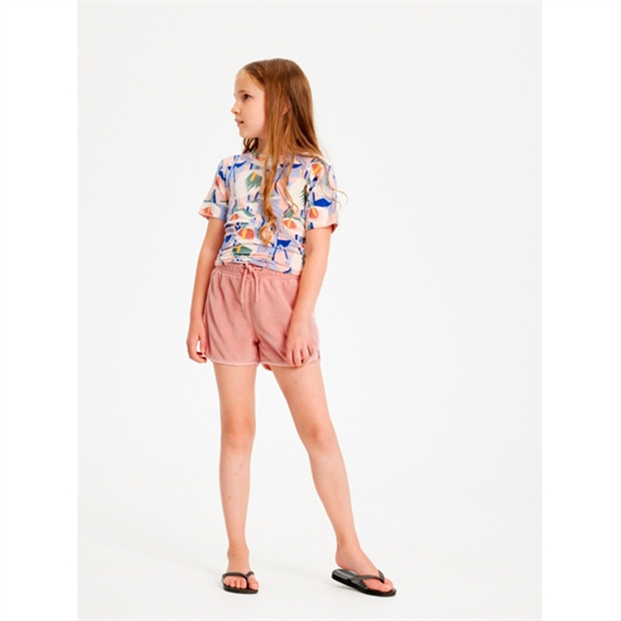 THE NEW Peach Beige Gladys Terry Shorts 2
