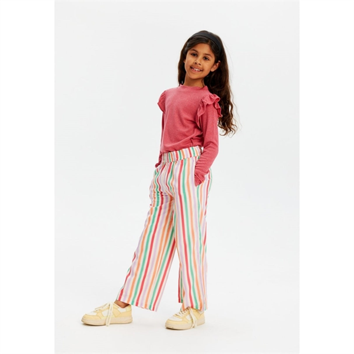 The New Multi stripe Jodie Wide Bukser 3