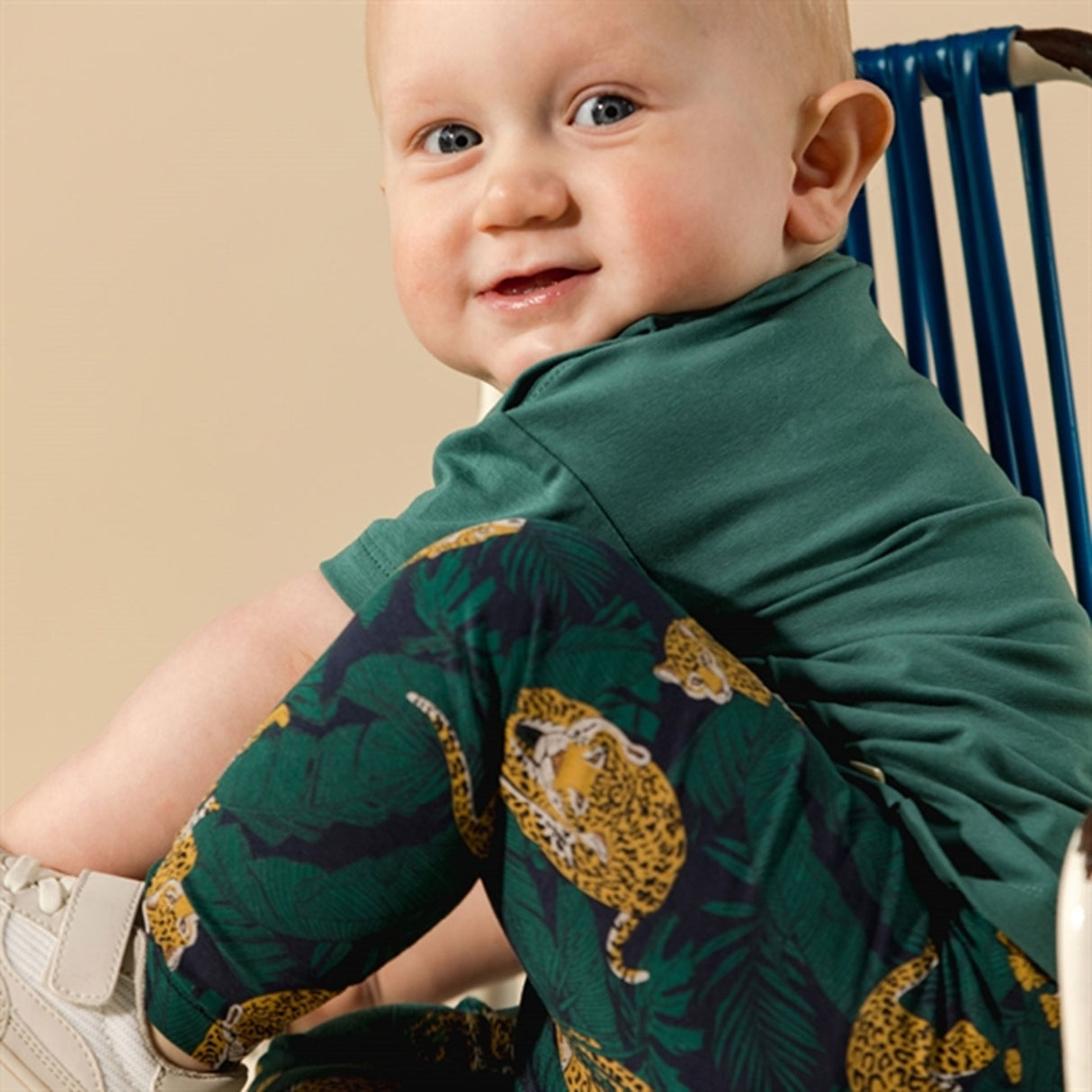 The New Siblings Navy Blazer Caleb Leggings