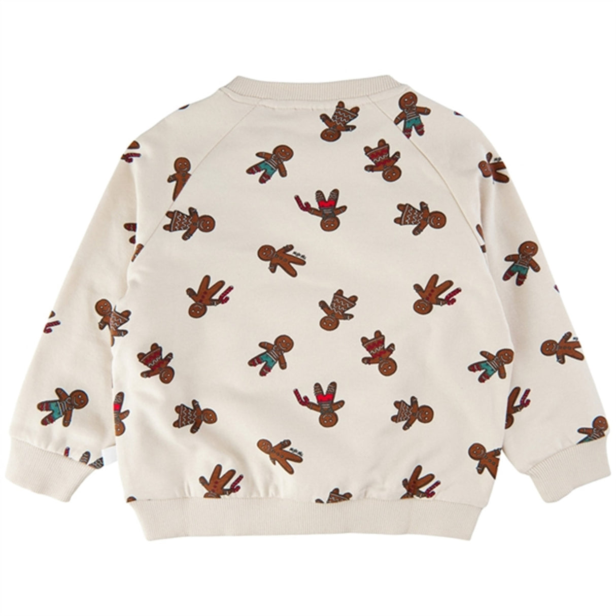 THE NEW Siblings White Swan Ginger Aop Holiday Ginga Sweatshirt 4