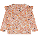 THE NEW Siblings Peach Beige Flower AOP Filia Bluse 2