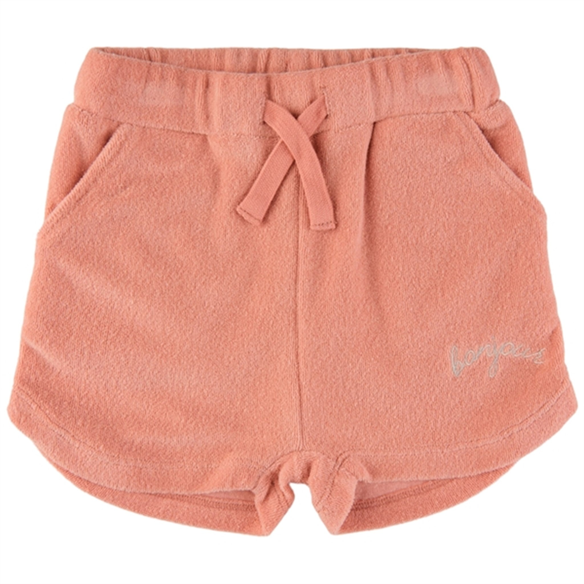 THE NEW Siblings Peach Beige Gertrud Terry Shorts