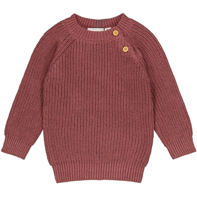 THE NEW Siblings Rose Brown Heather Glitter Pullover