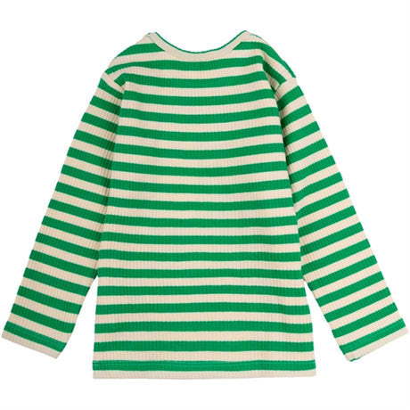 The NEW Siblings Bright Green Finn Rib Bluse 2