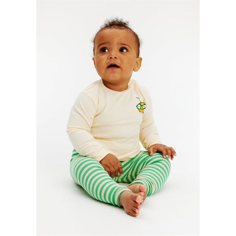 The NEW Siblings Bright Green Finn Rib Leggings 2