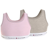 Tommy Hilfiger Bralette 2-Pak Pale Pink / Oatmeal Heather