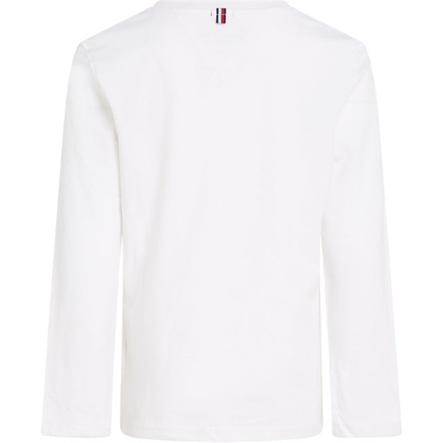 Tommy Hilfiger Boys Basic CN Bluse Bright White