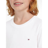 Tommy Hilfiger Boys Basic CN Bluse Bright White