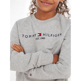 Tommy Hilfiger Essential Sweatshirt Light Grey Heather