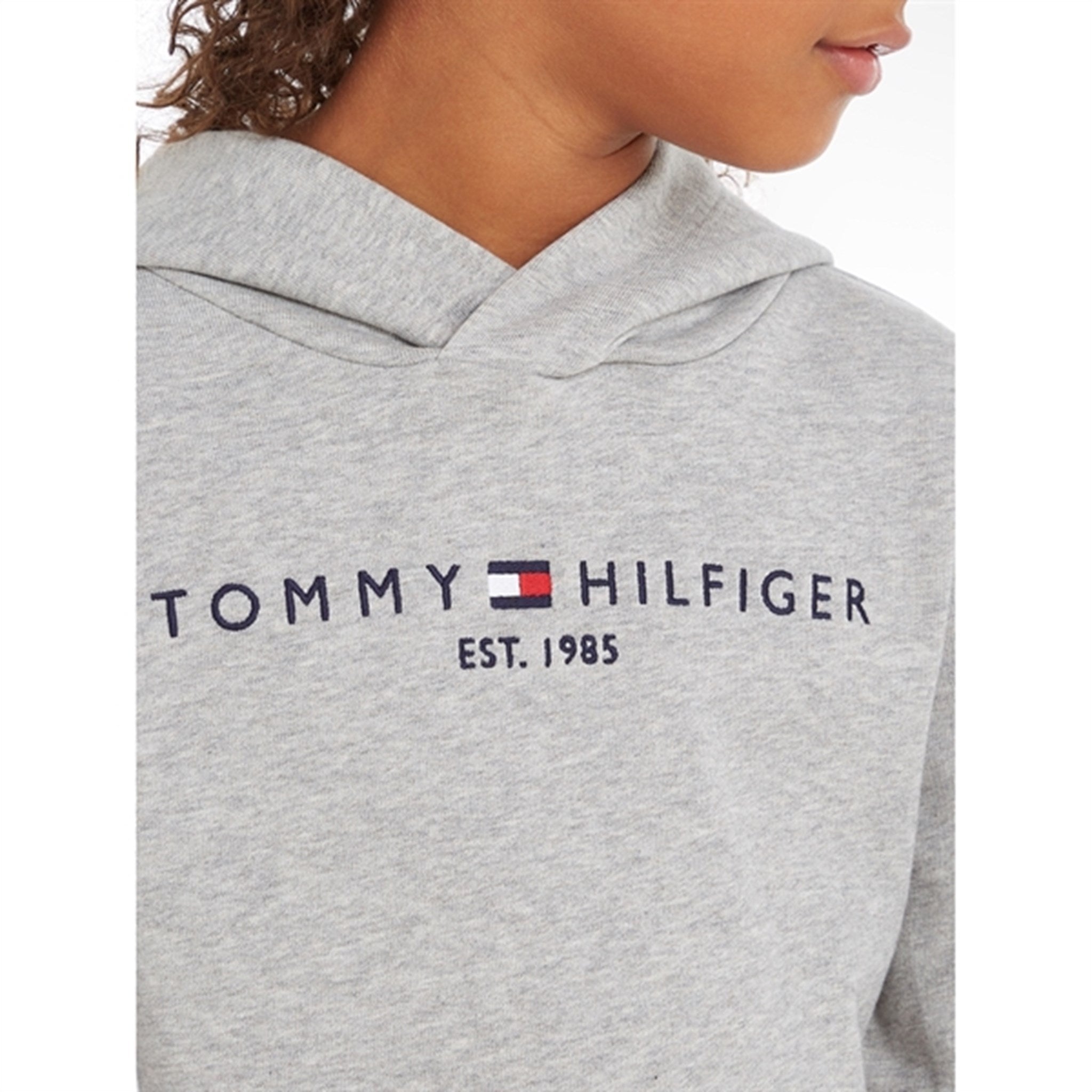 Tommy Hilfiger Essential Hoodie Light Grey Heather 3