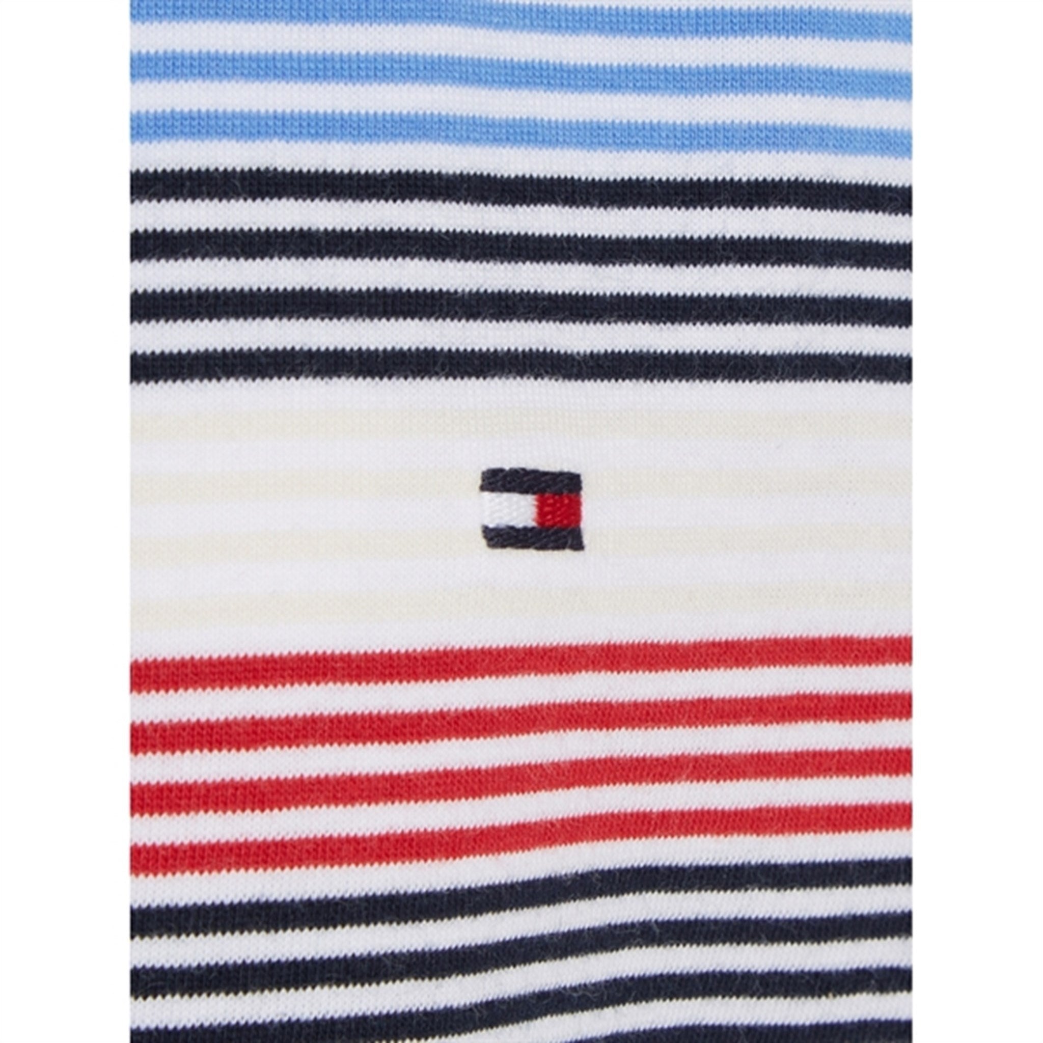 Tommy Hilfiger Corporate Stripe T-Shirt Red White Blue Stripe 4