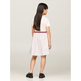 Tommy Hilfiger Gingham Combi Kjole Whimsy Pink Check