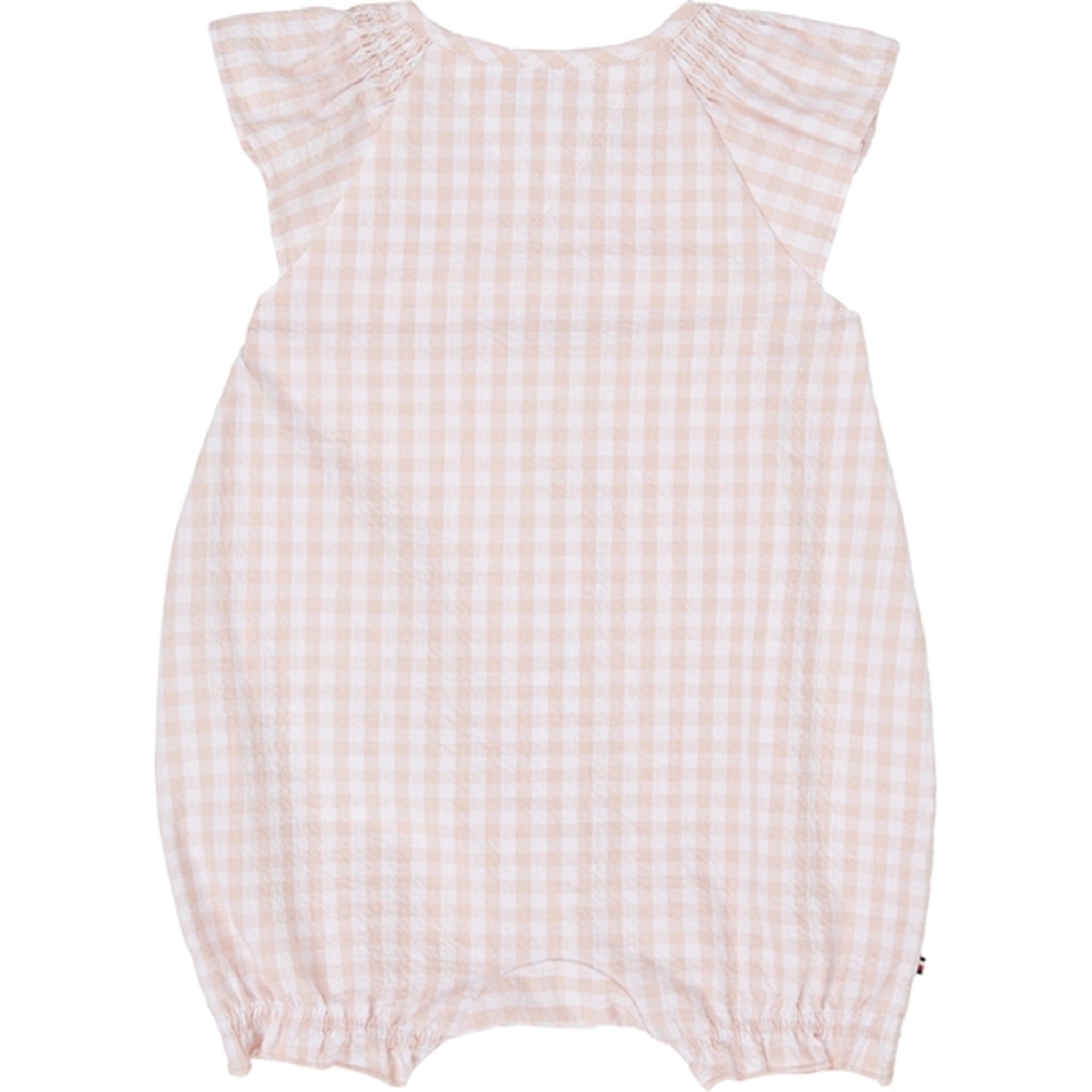 Tommy Hilfiger Baby Ruffle Gingham Sommerdragt White / Pink Check 3